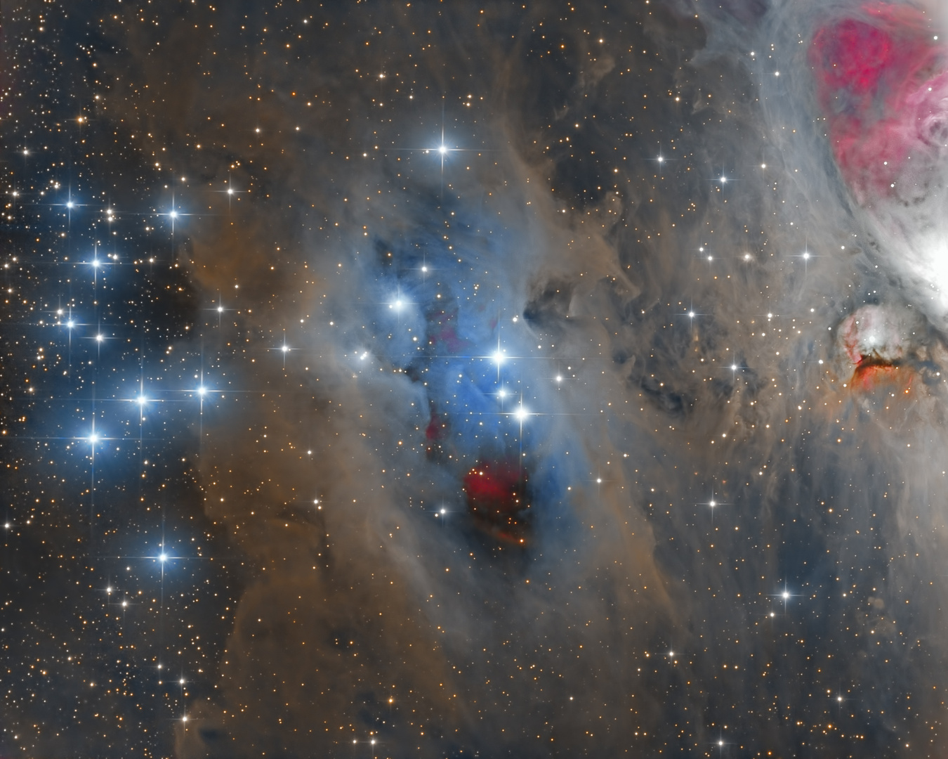 NGC 1977 der Running Man Nebula