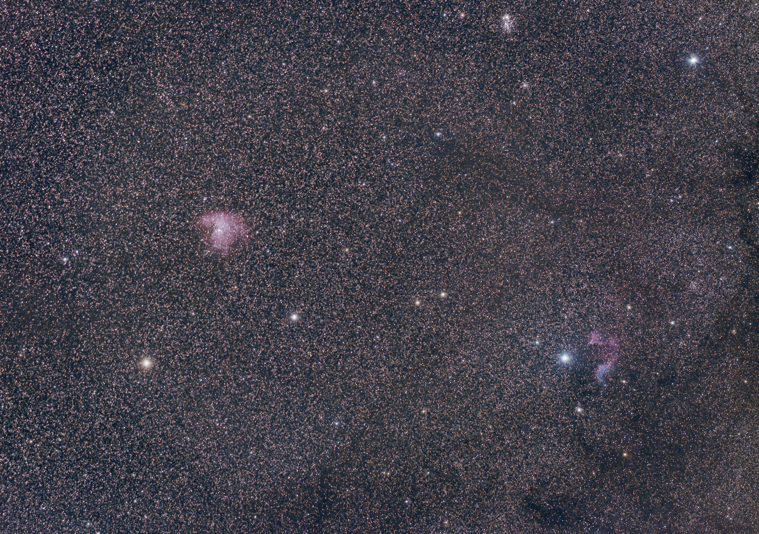  NGC 281 + IC63 im Sternbild Cassiopeia