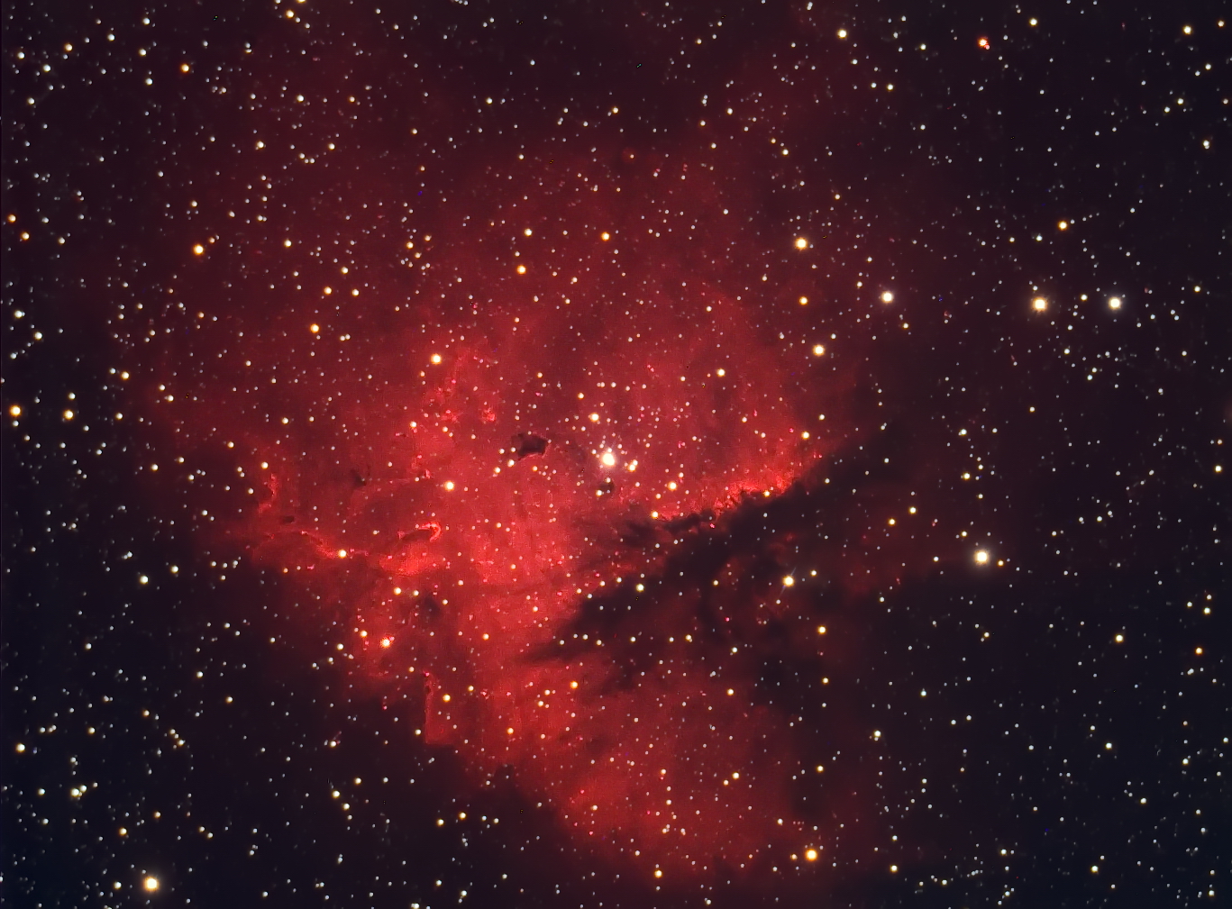 NGC 281 Pacman