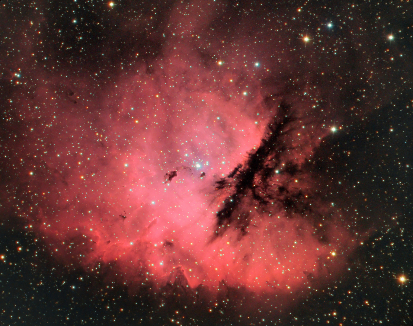 NGC 281 Pacmann