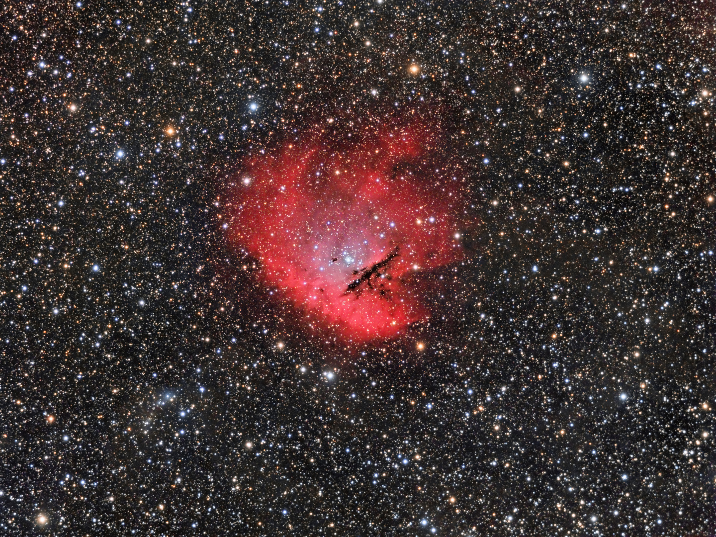 NGC 281 und DG 6 der Pacman und sein unscheinbarer Nachbar