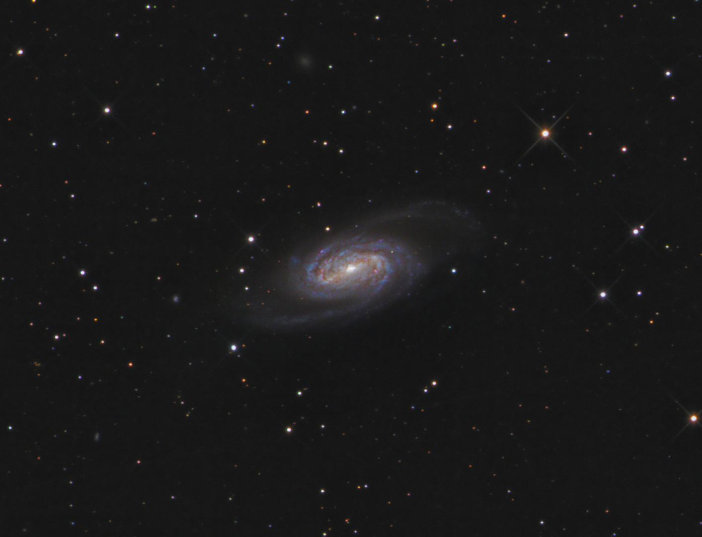 NGC 2903 - Eine Balkenspirale im Löwen