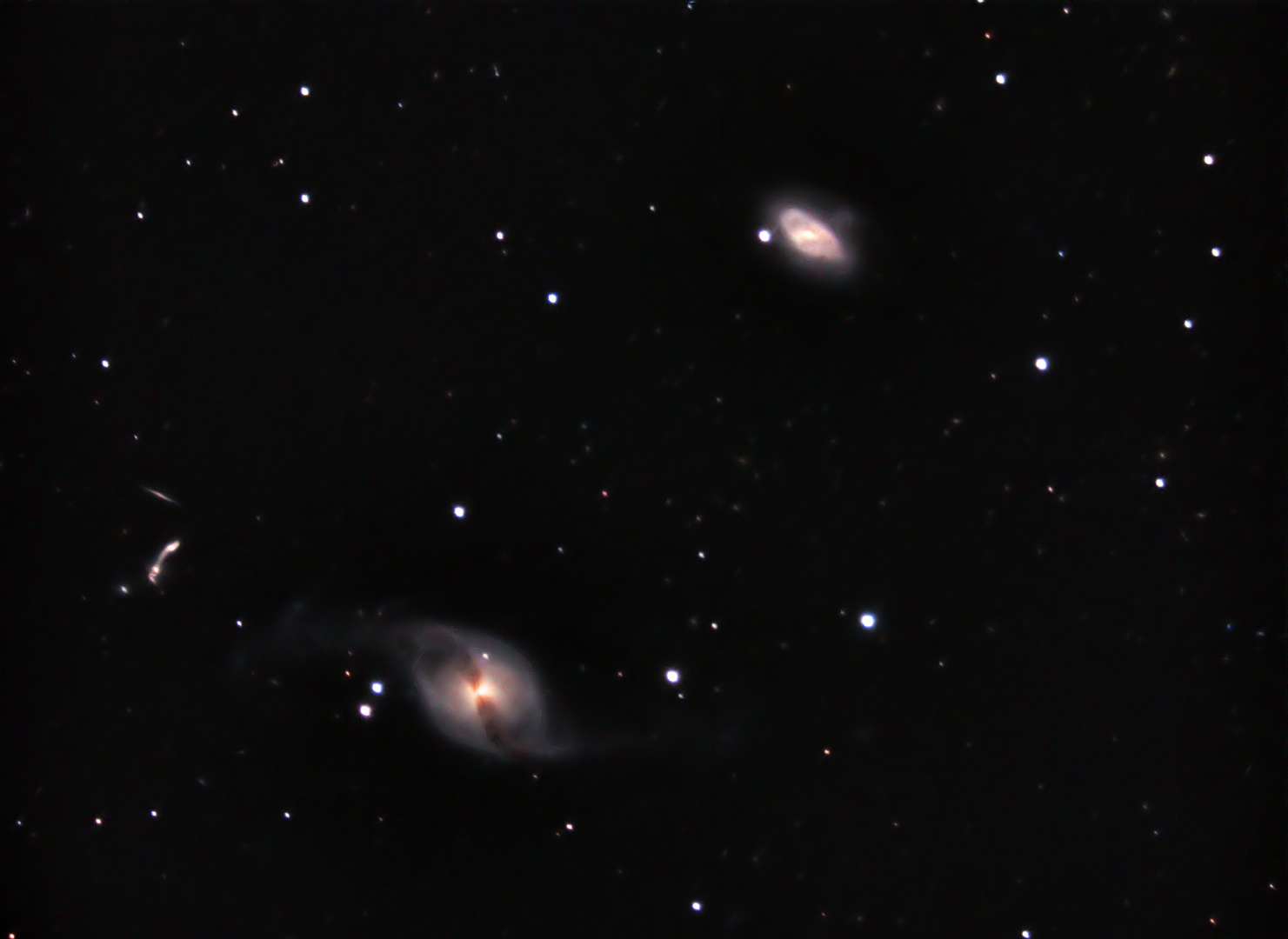 NGC 3718 und 3729 im Gr. Bären