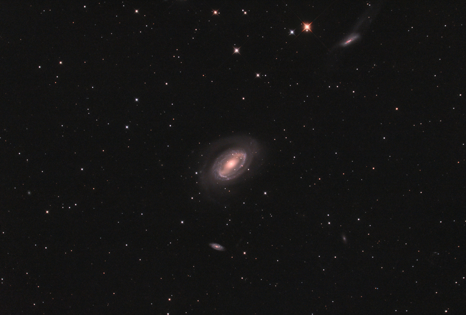 NGC 4725 and Friends