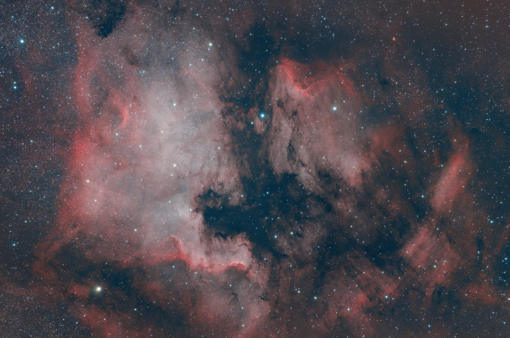 NGC 7000 & IC 5070 - Nordamerika- und Pelikannebel