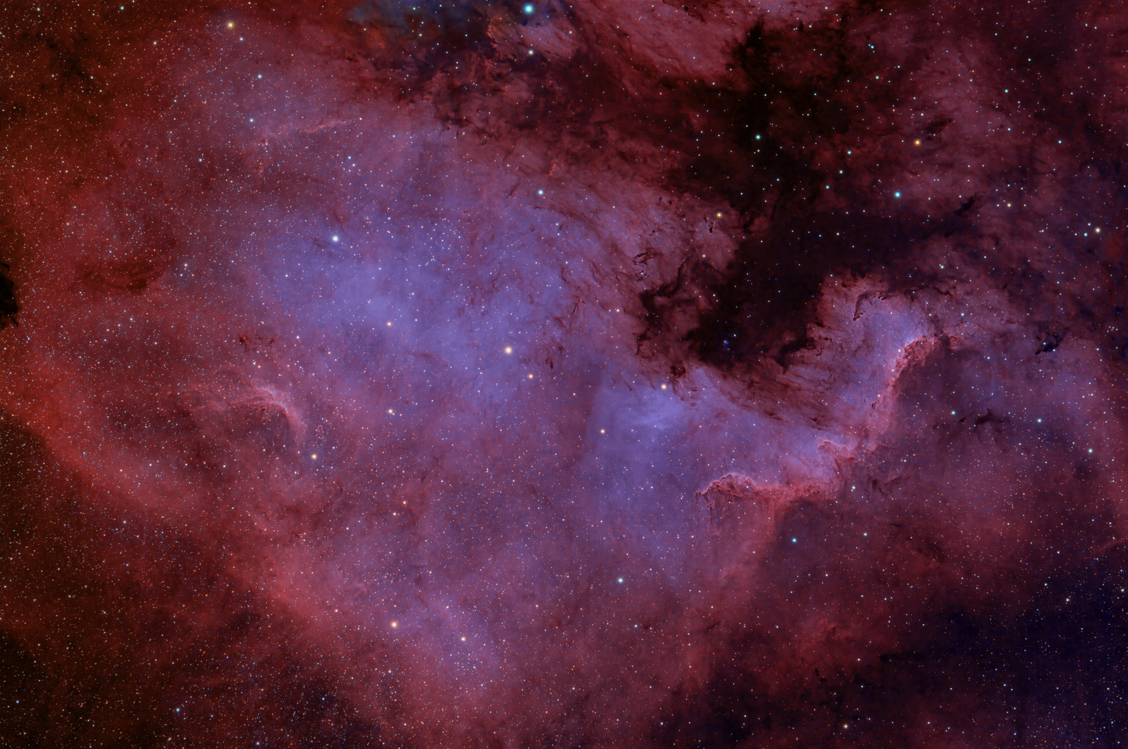 NGC 7000 - Nordamerikanebel im Sternbild Schwan