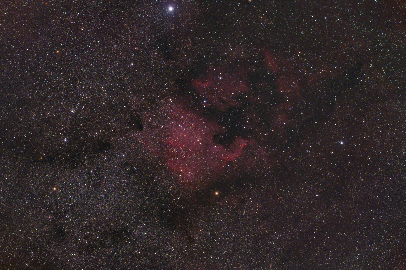 NGC 7000 und umgebung