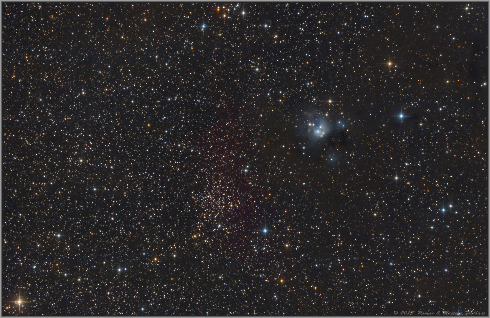 NGC 7129 & NGC 7142