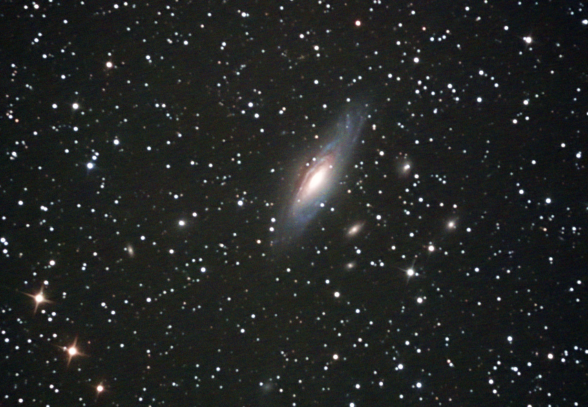 NGC 7331 Gruppe, -Galaxien im Sternbild des Pegasus Foto & Bild