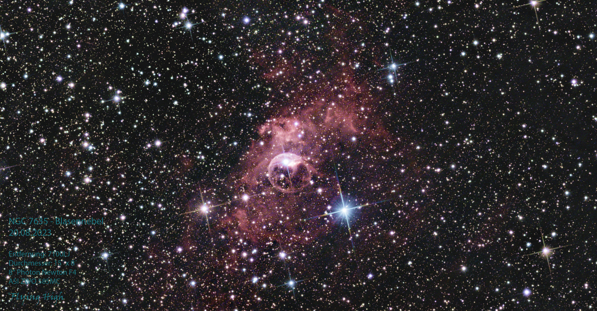 NGC 7635 - Blasennebel