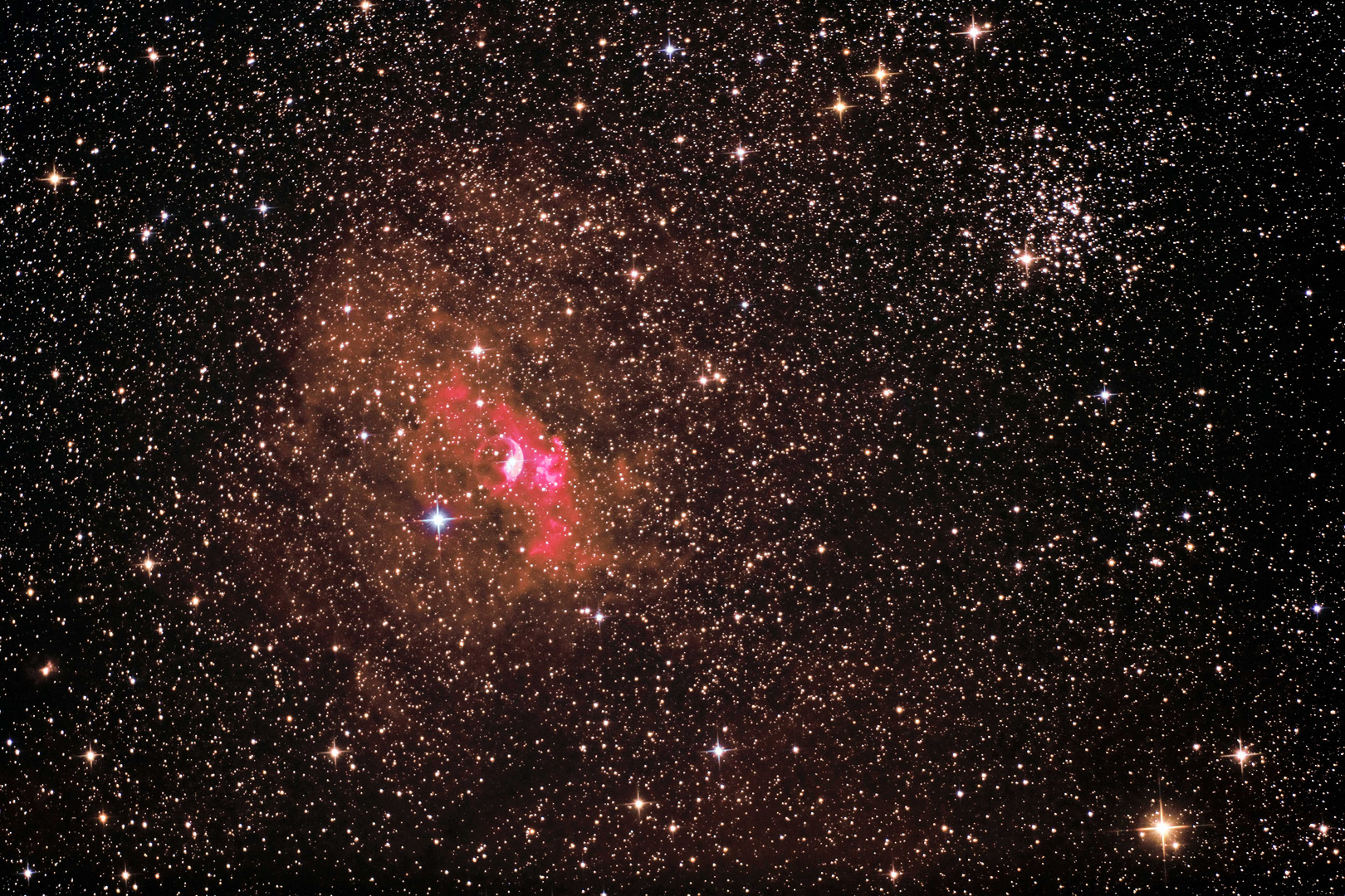NGC 7635 Bubble Nebel