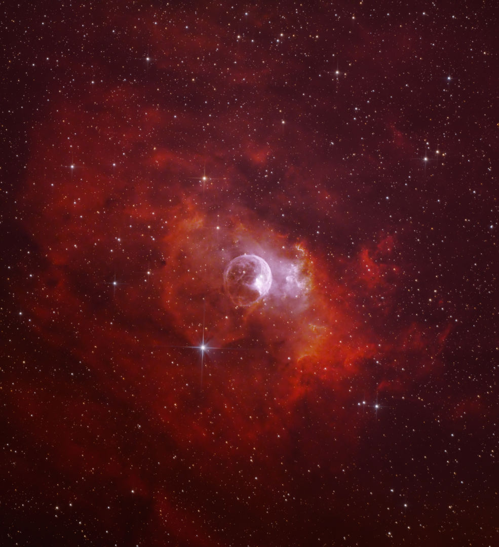 NGC-7635 (Bubble Nebula) 