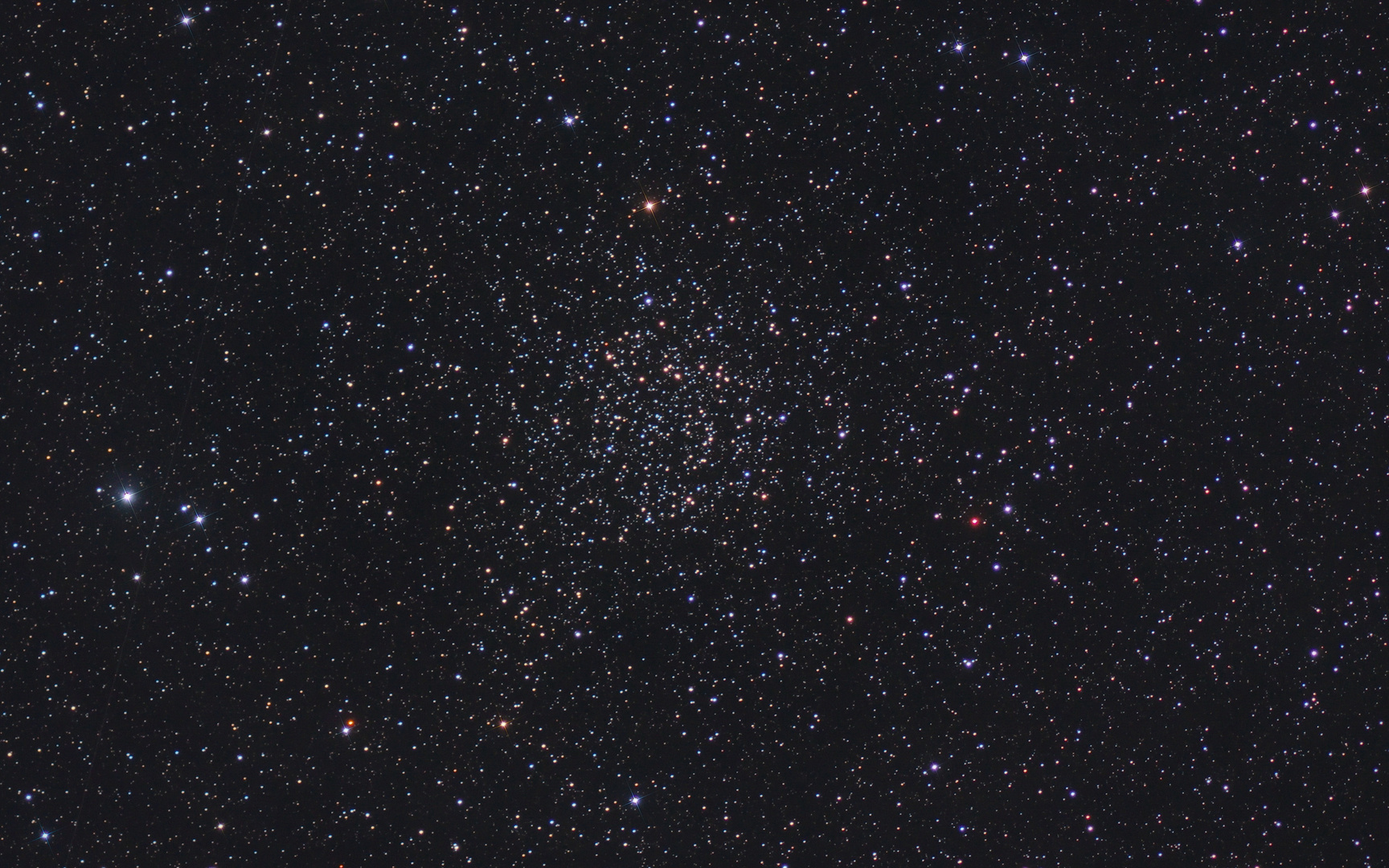 NGC 7789 oder Herschels Spiralhaufen