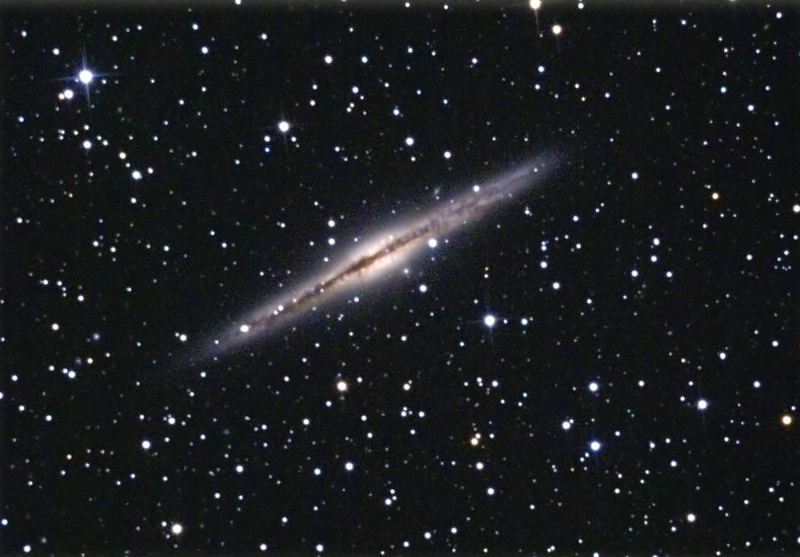 NGC 891, Galaxie in 40 Millionen Lichtjahren Distanz