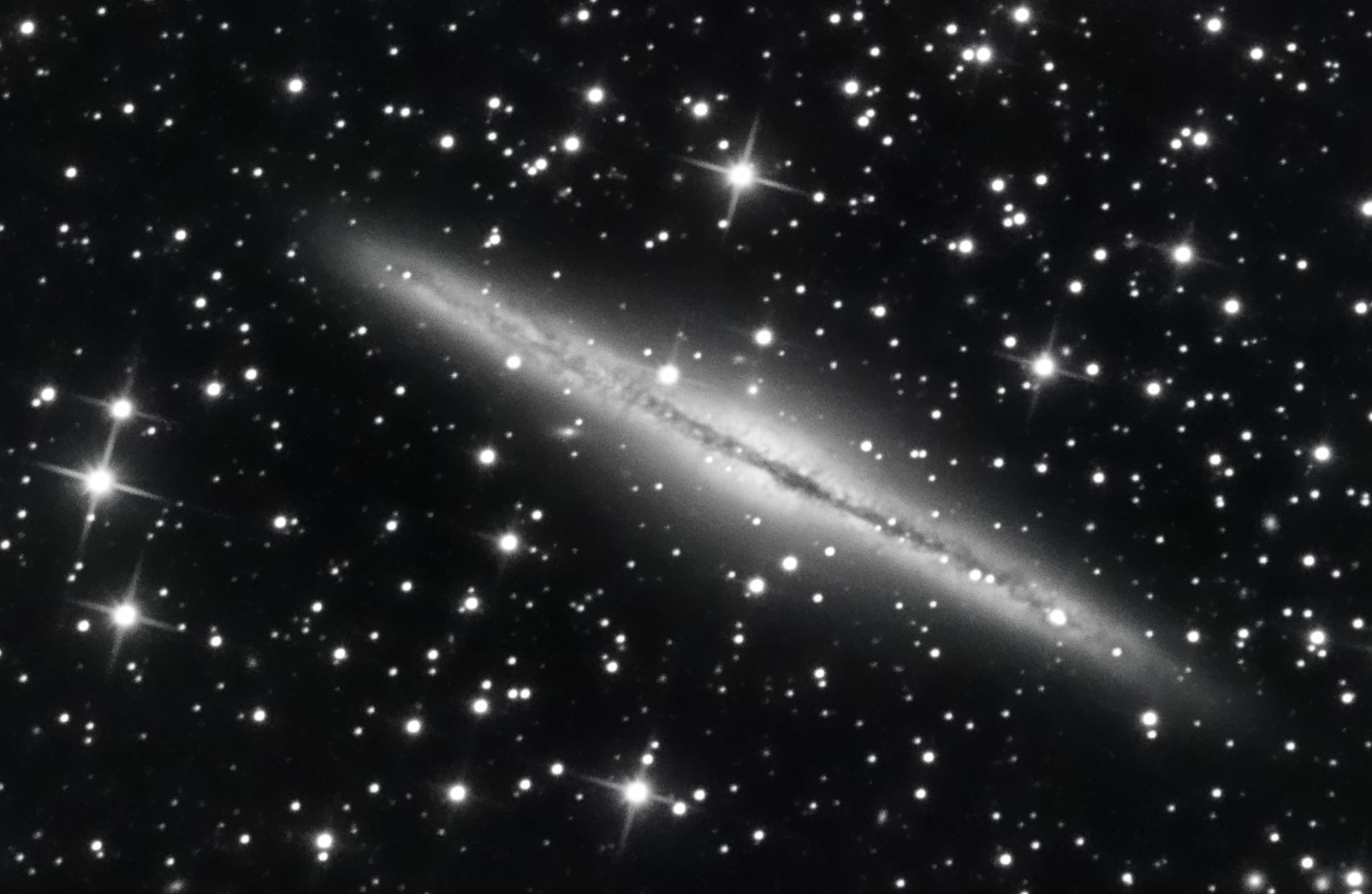 NGC 891 Luminanz