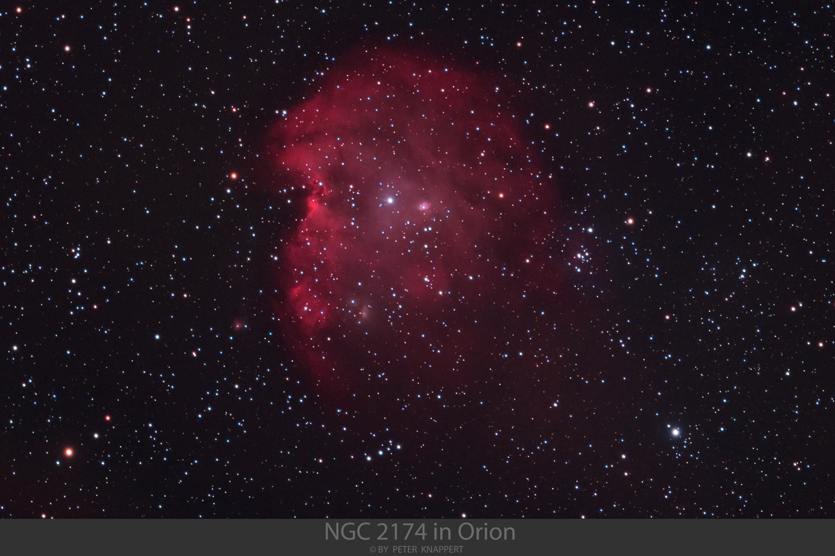 NGC2174 in Constellation Orion
