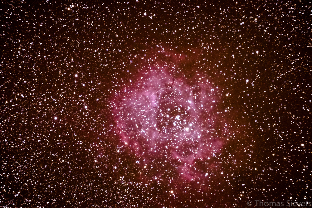 ... NGC2237 - Aufgenommen mit einer Fuji X-E1 ...