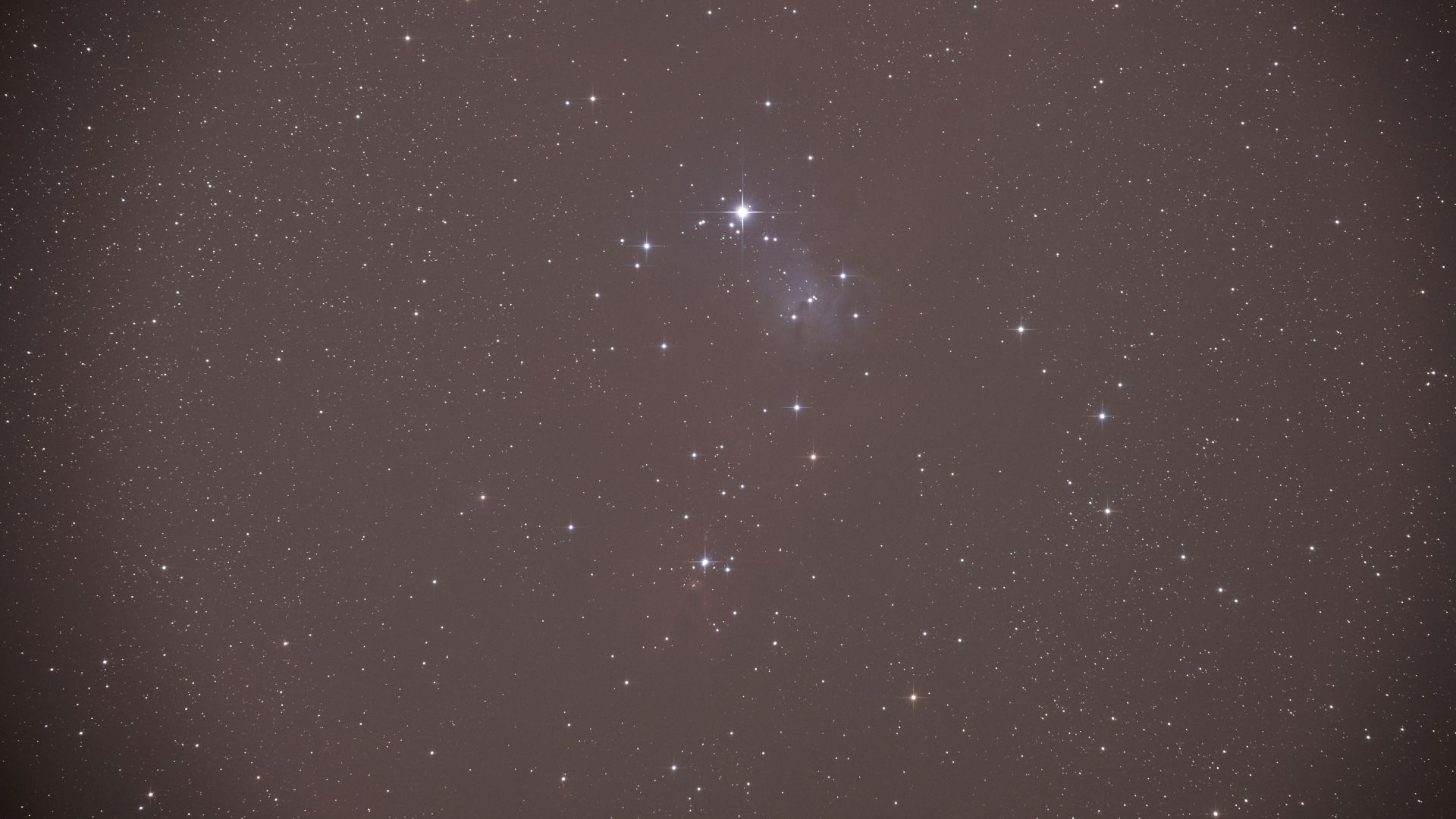 NGC2264 + Konusnebel - Rohaufnahme