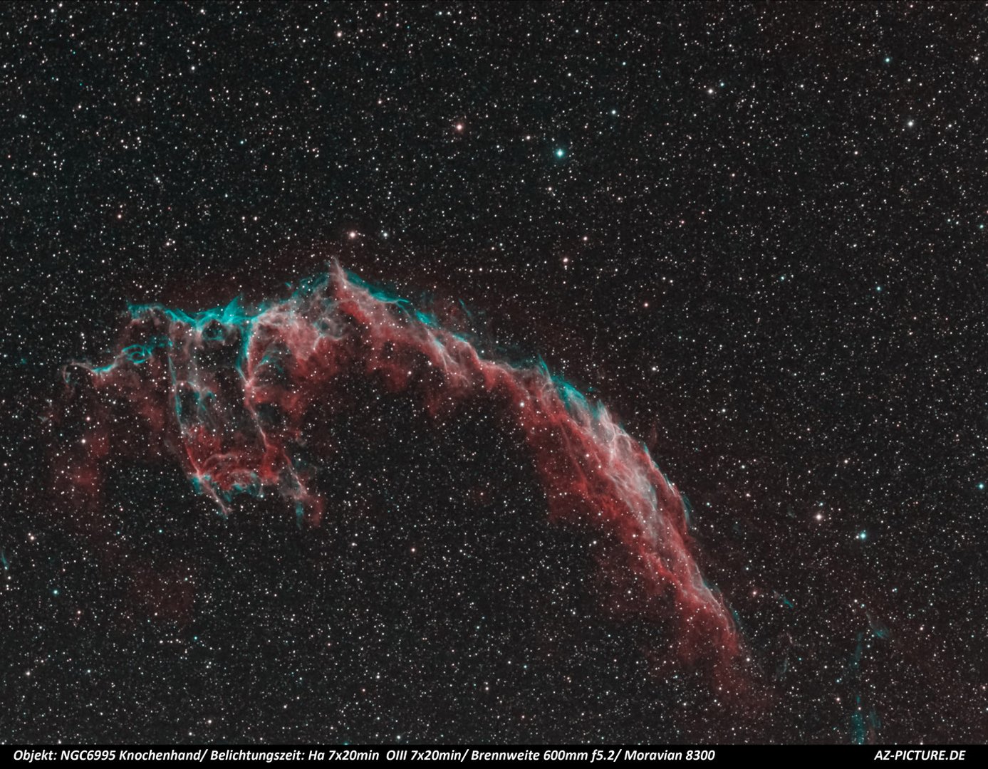 NGC6995 Knochenhand