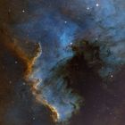 NGC7000 Große Wand - Hubble-Palette