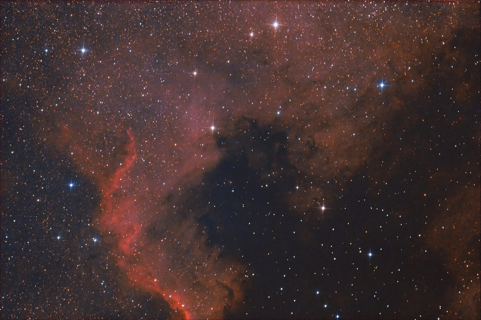 NGC7000 - Nordamerikanebel - neu bearbeitet!