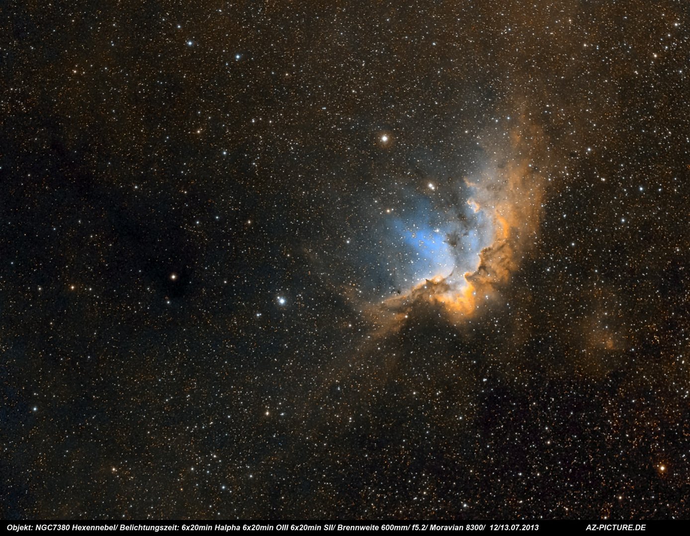 NGC7380 Hexennebel