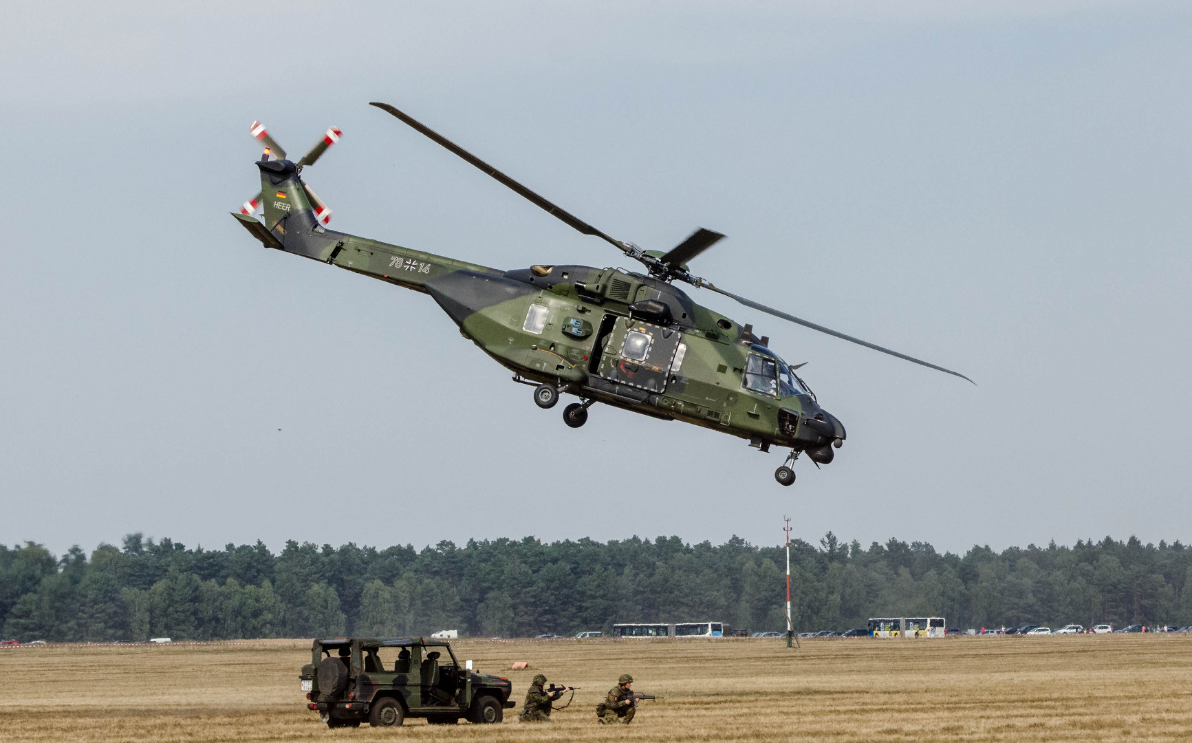 NH90 Rettungsübung in Faßberg