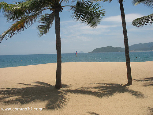 Nha Trang Strand in Vietnam