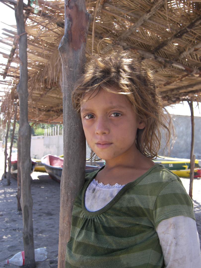 Niña en Tela,