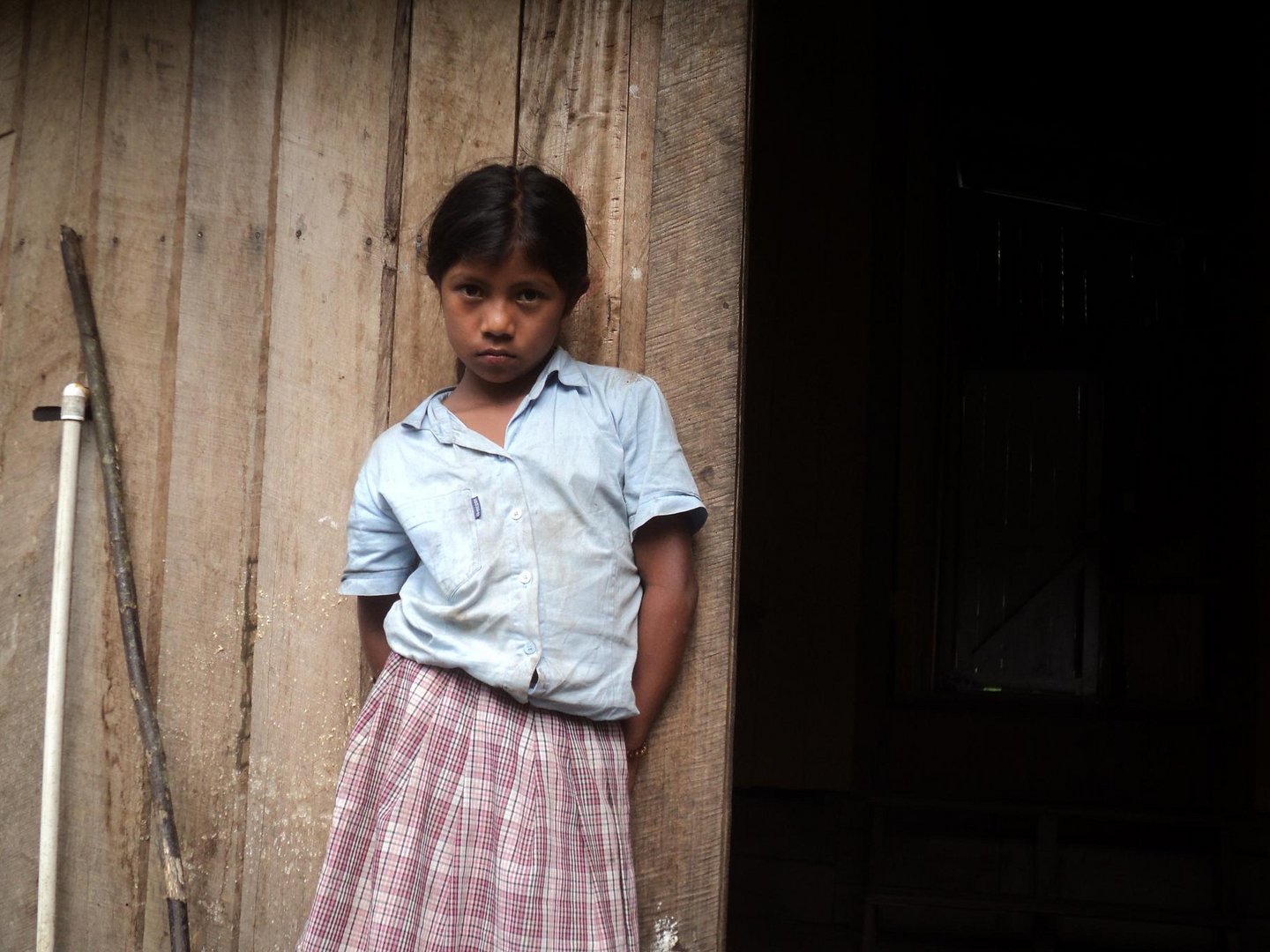 Niña Indigena , costa Rica