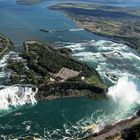 Niagara Fälle aus dem Heli