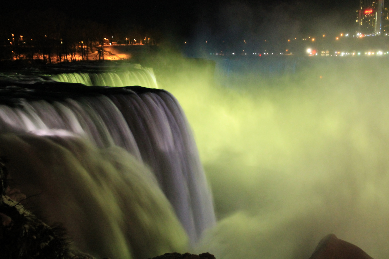 Niagara Fälle bei Nacht