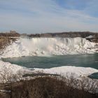 Niagara Fälle im Schnee