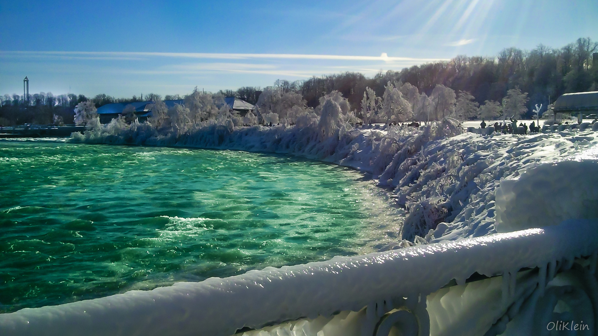 Niagara Fälle im Winter