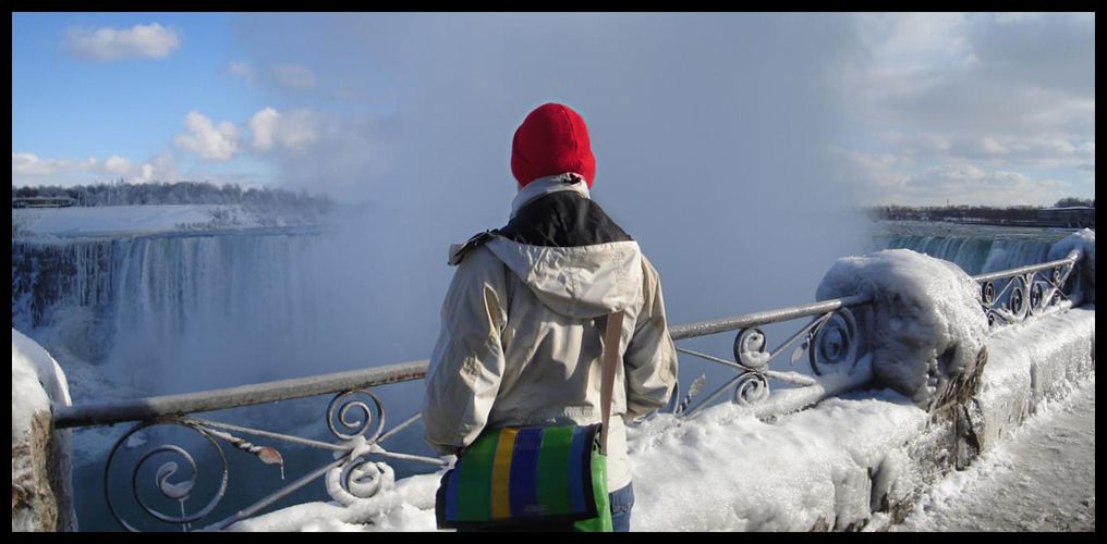 Niagara Fälle im Winter