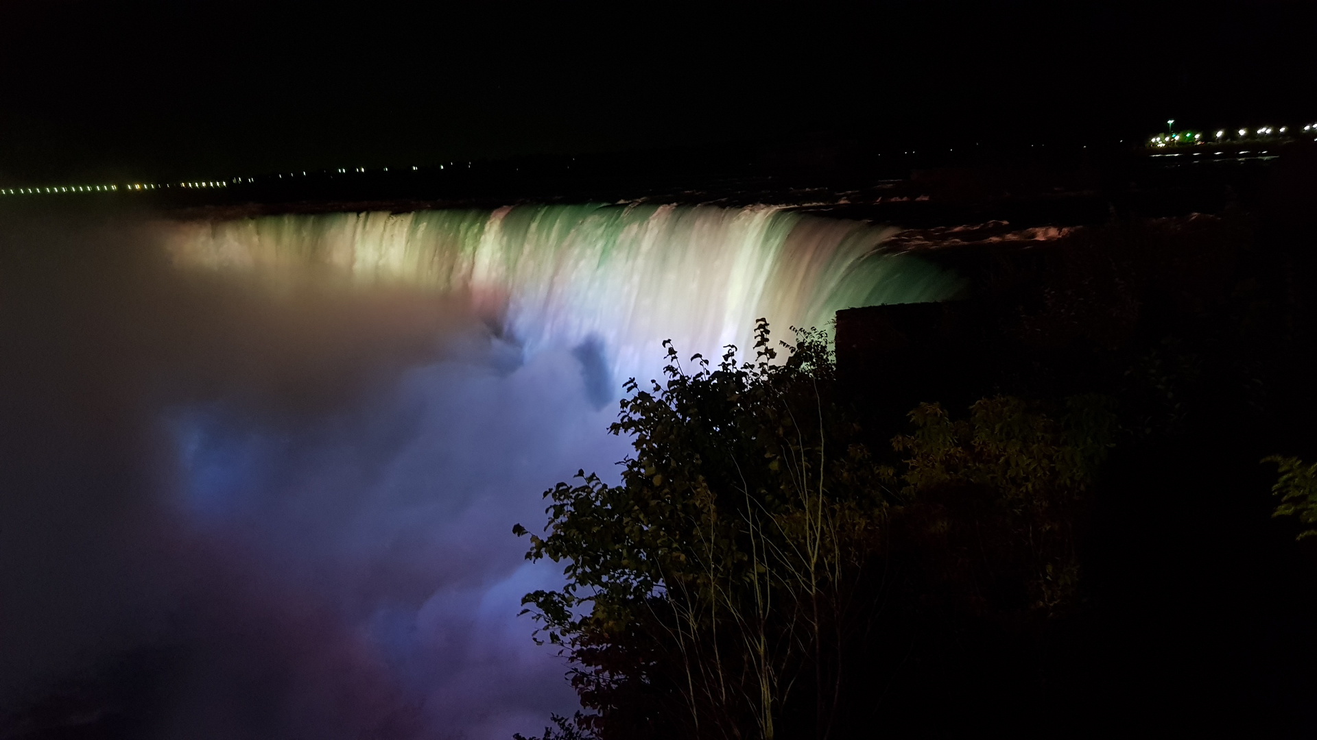 Niagara Fälle in der Nacht