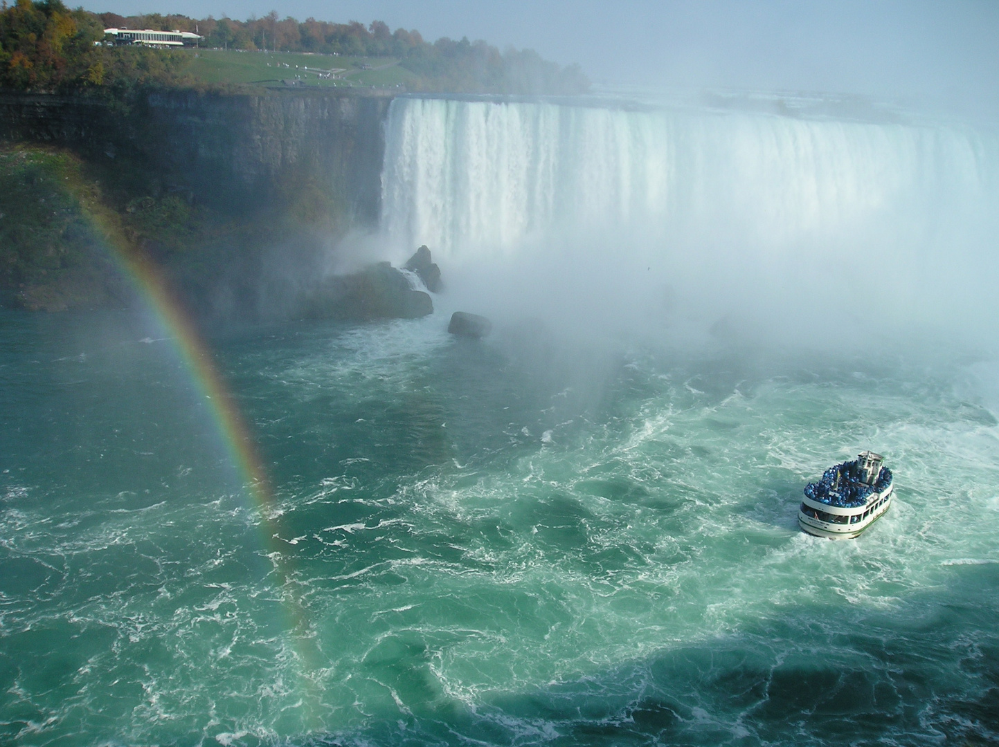 Niagara Fälle mit Regenbogen
