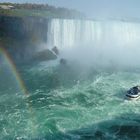 Niagara Fälle mit Regenbogen