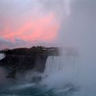 Niagara falls Abendrot