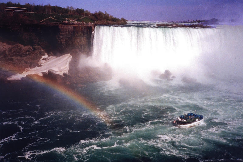 Niagara Falls am späten Nachmittag