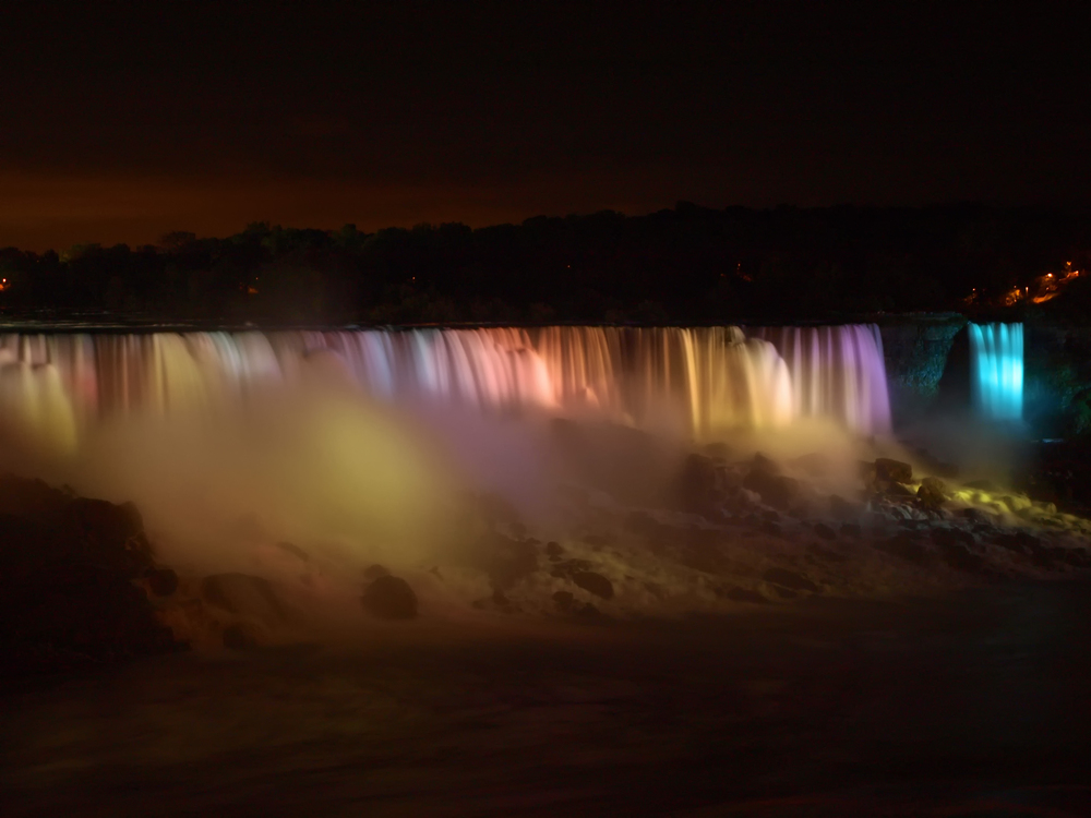 Niagara Falls - American Falls @ Night