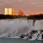 Niagara Falls von der Kanadischen Seite aus gesehen.