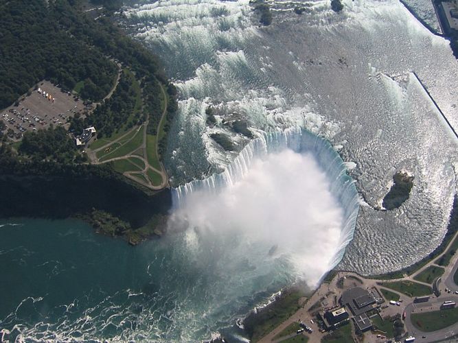 Niagara (Kanada) vom Hubschrauber