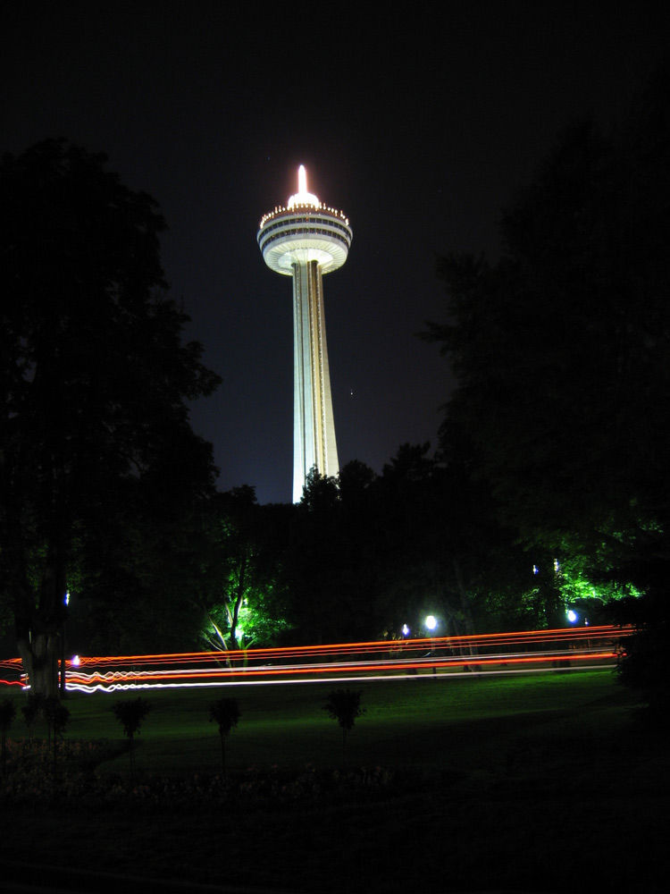 Niagara Tower at Night