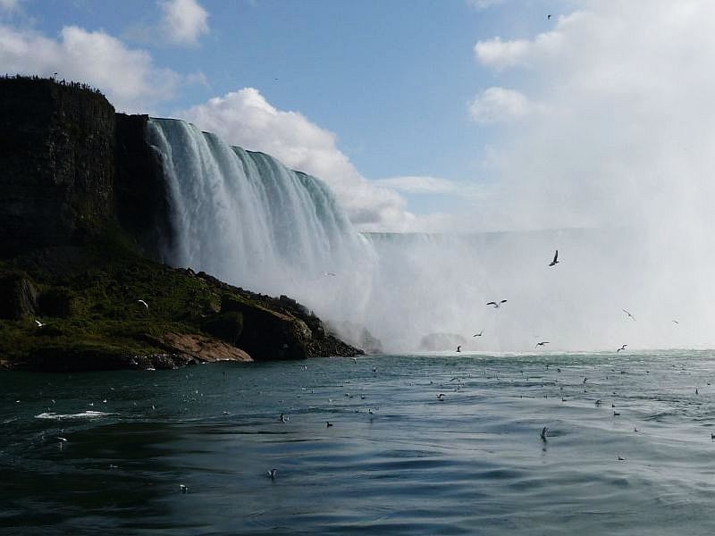 Niagara von der Maid of the Mist