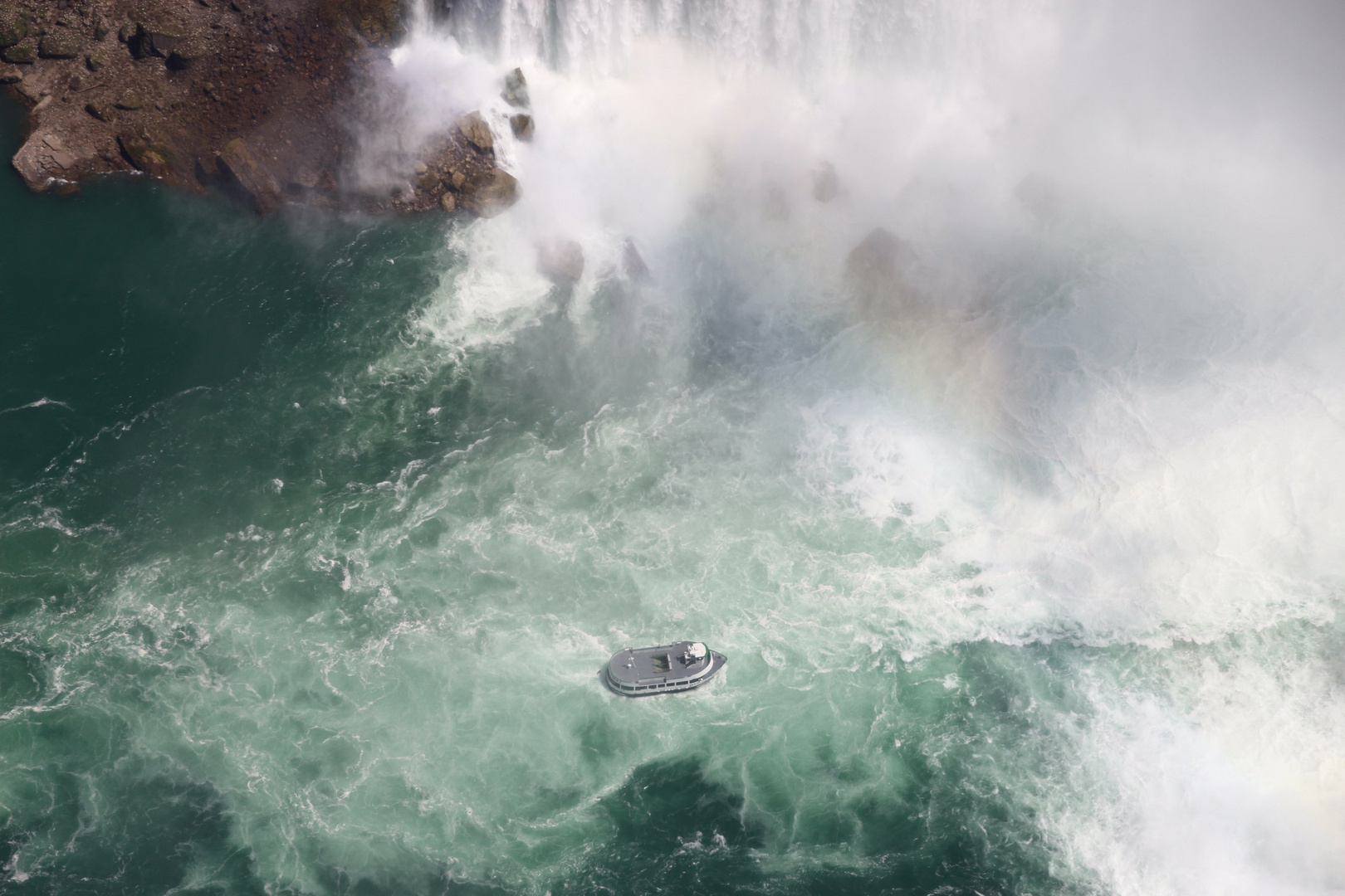 Niagara Wasserfall vom Hubschrauber