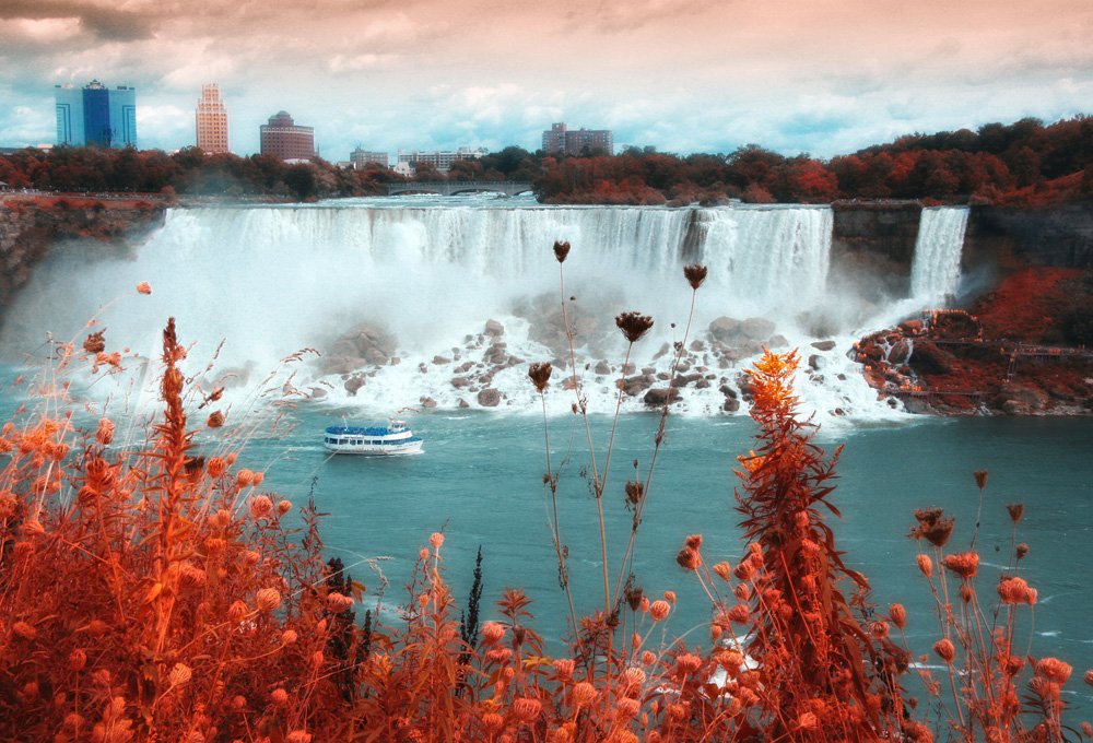 Niagarafälle im August