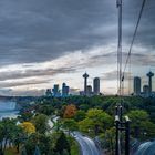 Niagarafälle im Spiegel