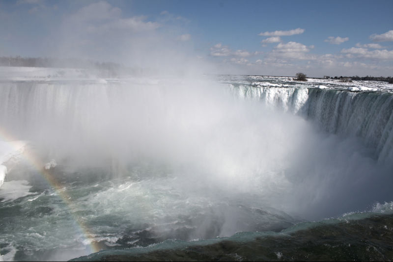 Niagarafälle im Winter