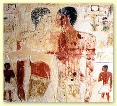 "Nianjjnum y Jnumhotep....Los amantes del Antiguo Egipto.